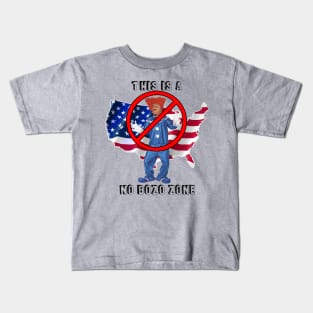 No Bozos Here Kids T-Shirt